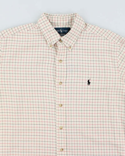 Vintage Ralph Lauren Check Long Sleeve Shirt - L