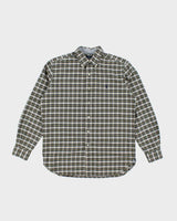 Vintage Ralph Lauren Check Long Sleeve Heavyweight Shirt - M