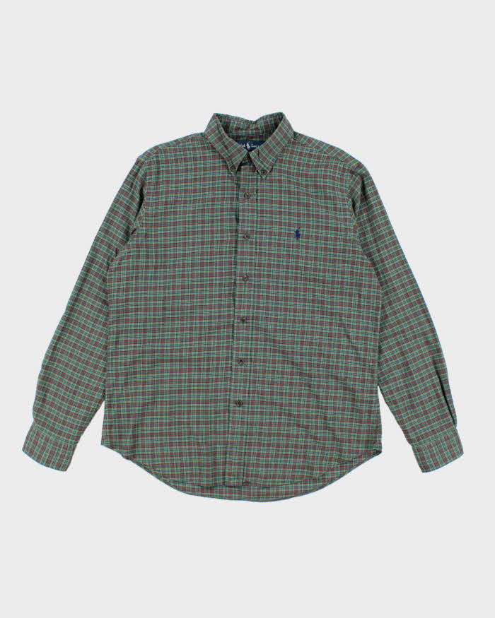 Vintage Ralph Lauren Check Long Sleeve Shirt - L