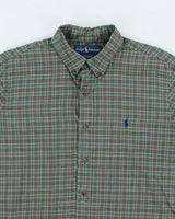 Vintage Ralph Lauren Check Long Sleeve Shirt - L