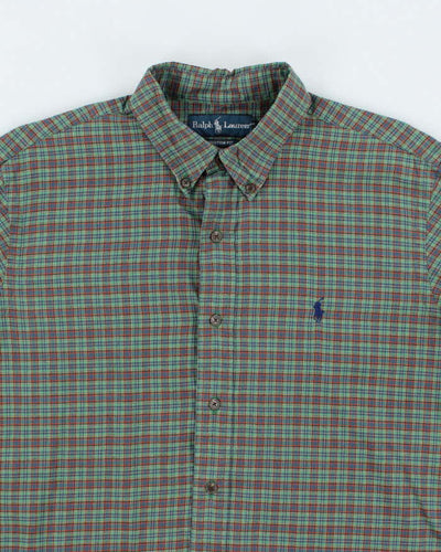 Vintage Ralph Lauren Check Long Sleeve Shirt - L