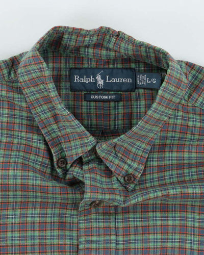 Vintage Ralph Lauren Check Long Sleeve Shirt - L
