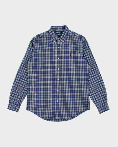 Vintage Ralph Lauren Check Long Sleeve Shirt - M