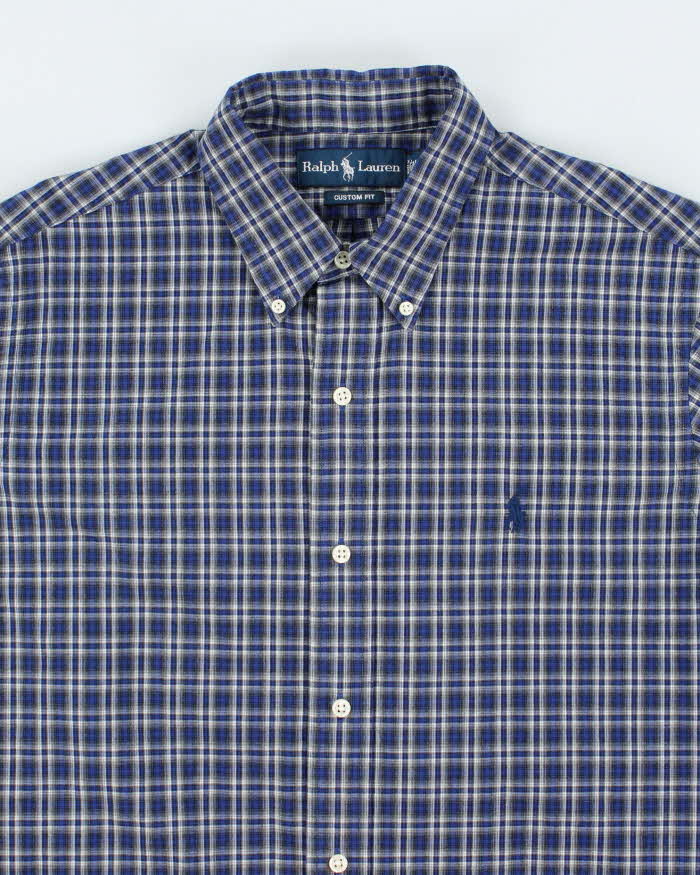 Vintage Ralph Lauren Check Long Sleeve Shirt - M