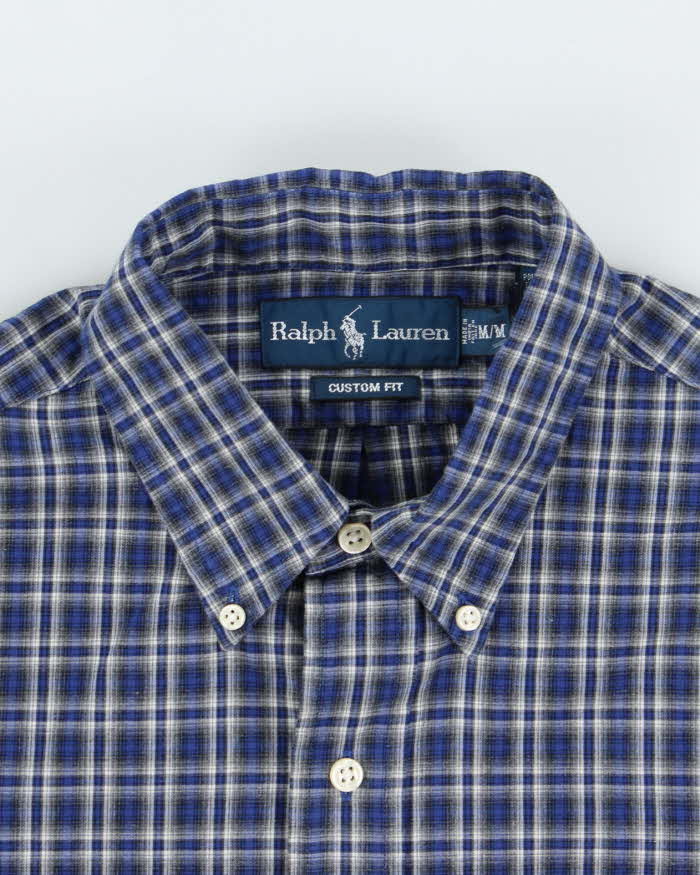 Vintage Ralph Lauren Check Long Sleeve Shirt - M