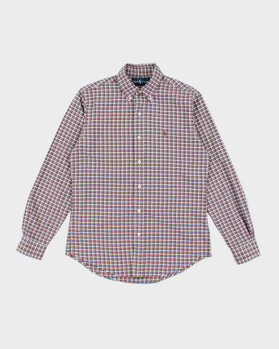 Vintage Ralph Lauren Check Long Sleeve Shirt - S