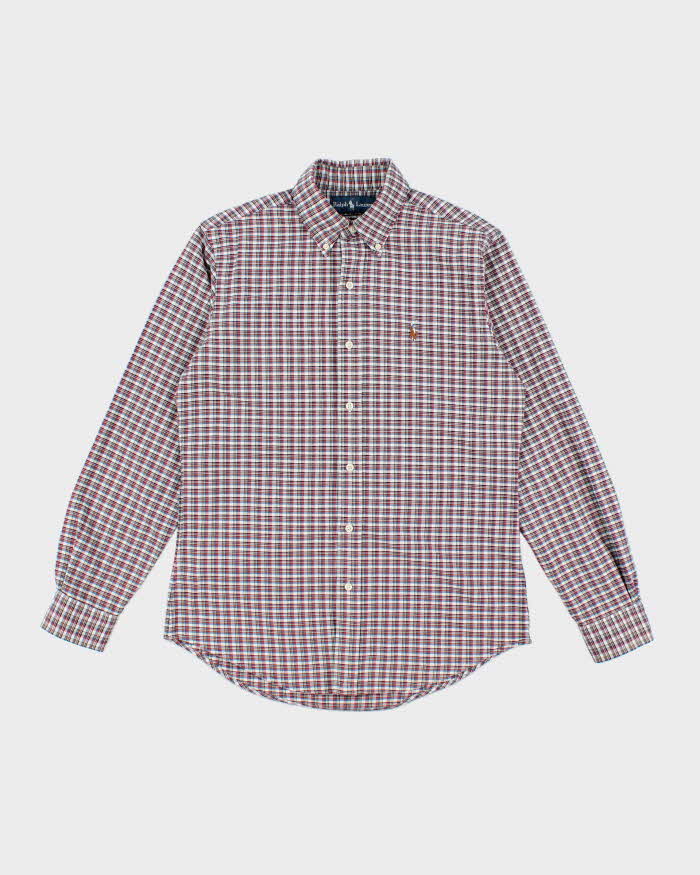 Vintage Ralph Lauren Check Long Sleeve Shirt - S