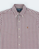 Vintage Ralph Lauren Check Long Sleeve Shirt - S