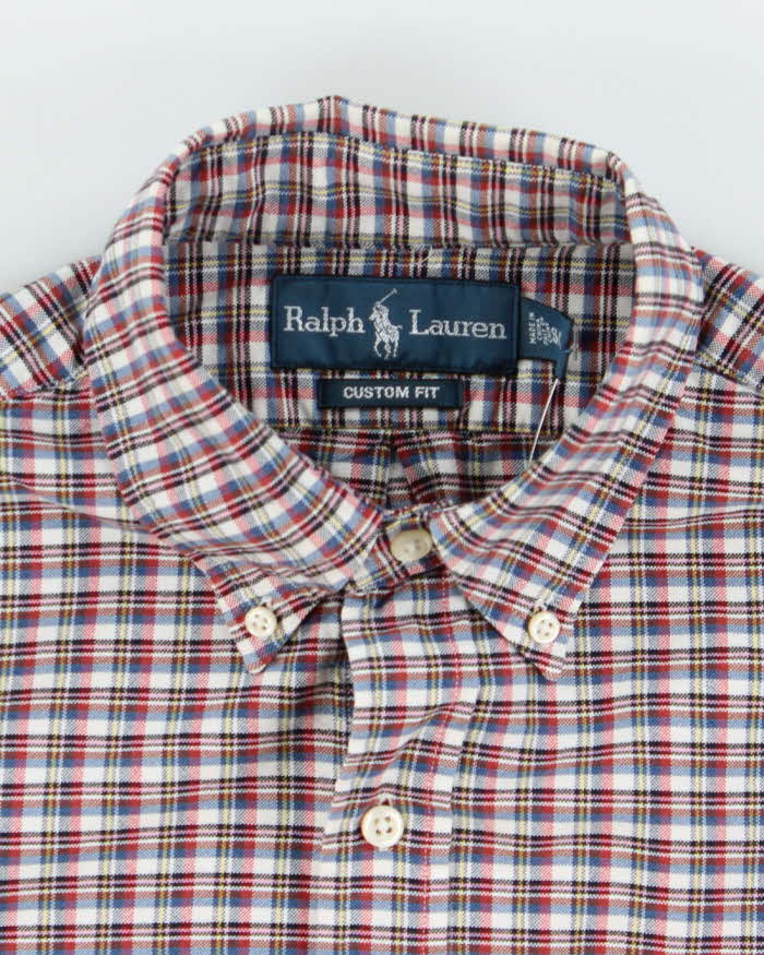 Vintage Ralph Lauren Check Long Sleeve Shirt - S