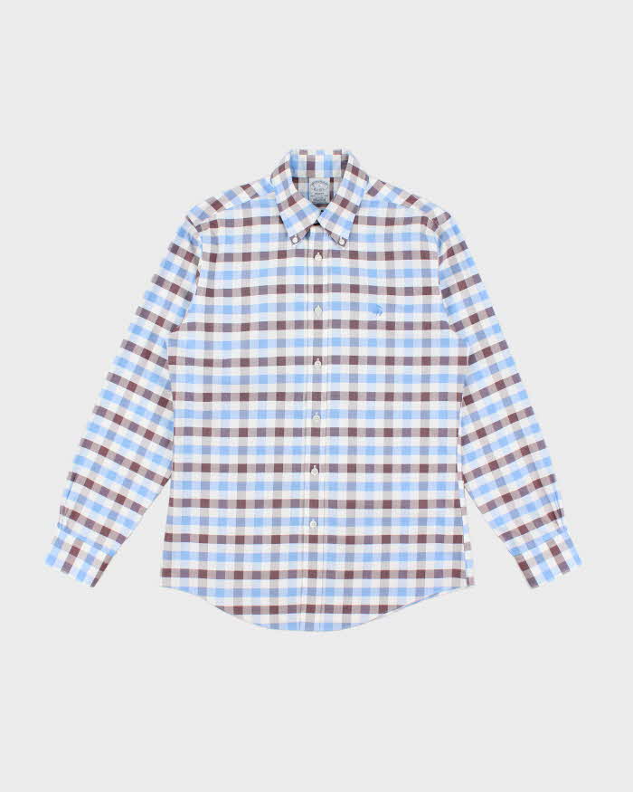 Vintage Brooks Brothers Check Long Sleeve Shirt - S