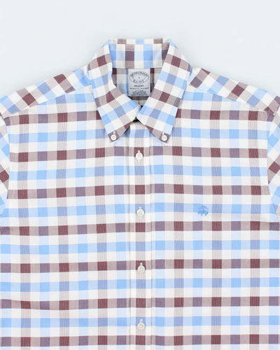 Vintage Brooks Brothers Check Long Sleeve Shirt - S