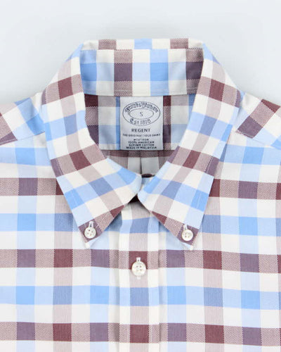Vintage Brooks Brothers Check Long Sleeve Shirt - S