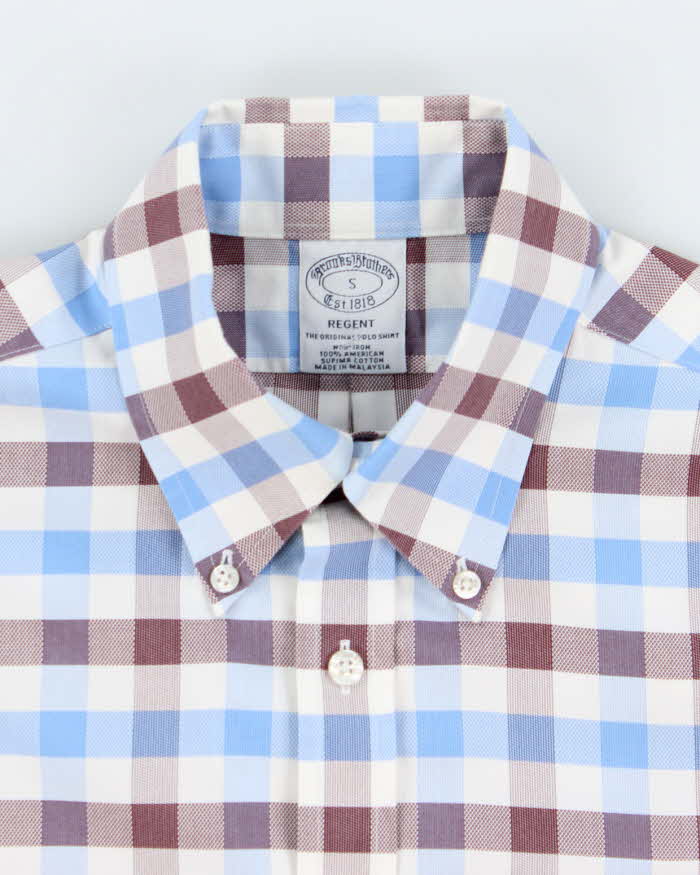 Vintage Brooks Brothers Check Long Sleeve Shirt - S