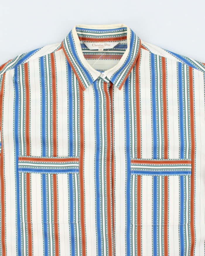 Vintage Christian Dior Long Sleeve Shirt - M