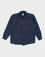 Carhartt Navy Blue Collared Shirt - L