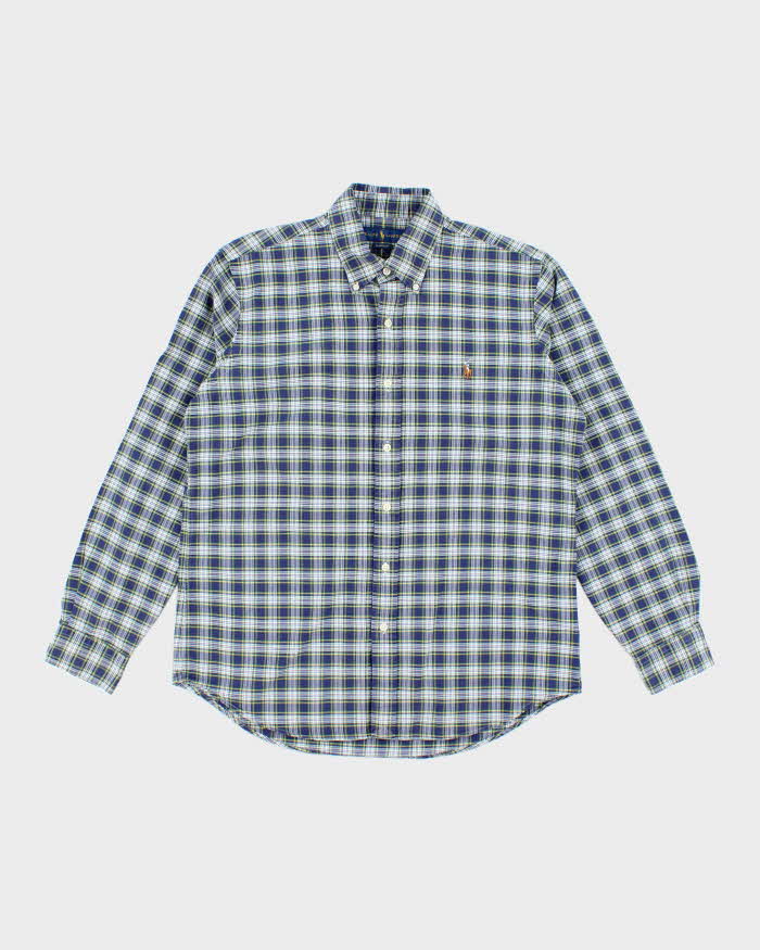 Vintage Ralph Lauren Check Long Sleeve Shirt - M