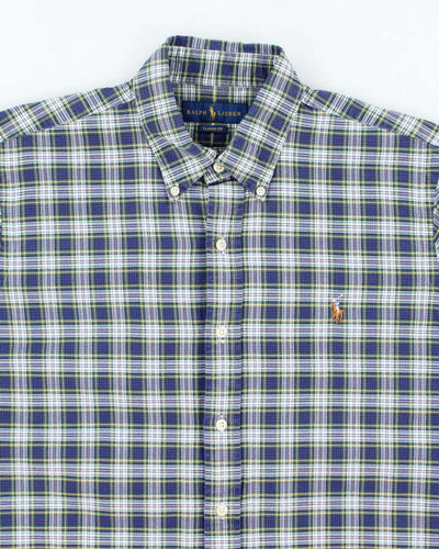 Vintage Ralph Lauren Check Long Sleeve Shirt - M