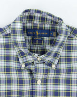 Vintage Ralph Lauren Check Long Sleeve Shirt - M