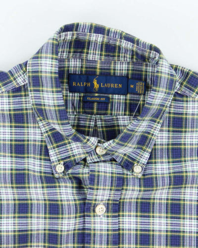 Vintage Ralph Lauren Check Long Sleeve Shirt - M
