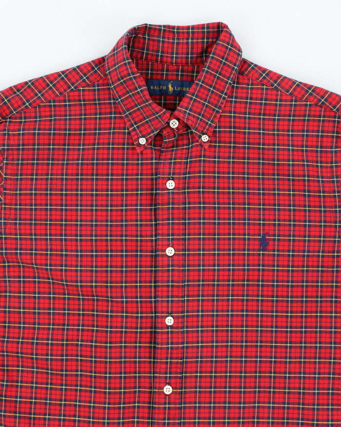 Vintage Ralph Lauren Check Long Sleeve Shirt - L