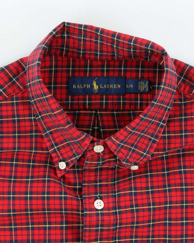 Vintage Ralph Lauren Check Long Sleeve Shirt - L