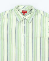 Vintage Y2k 00s Tommy Hilfiger Stripe Shirt - XL