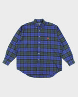 Vintage Ralph Lauren Oversized Check Long Sleeve Shirt - XL