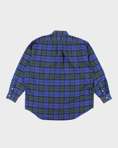 Vintage Ralph Lauren Oversized Check Long Sleeve Shirt - XL