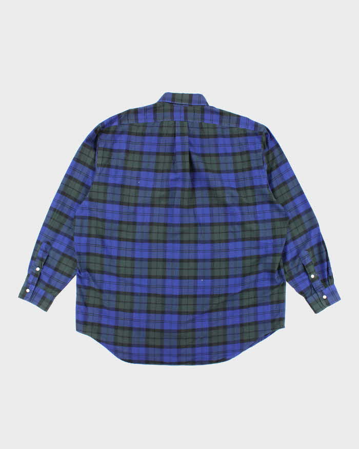 Vintage Ralph Lauren Oversized Check Long Sleeve Shirt - XL