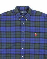 Vintage Ralph Lauren Oversized Check Long Sleeve Shirt - XL