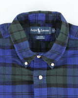 Vintage Ralph Lauren Oversized Check Long Sleeve Shirt - XL