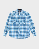 Vintage Wrangler Snap Button Flannel Shirt - M
