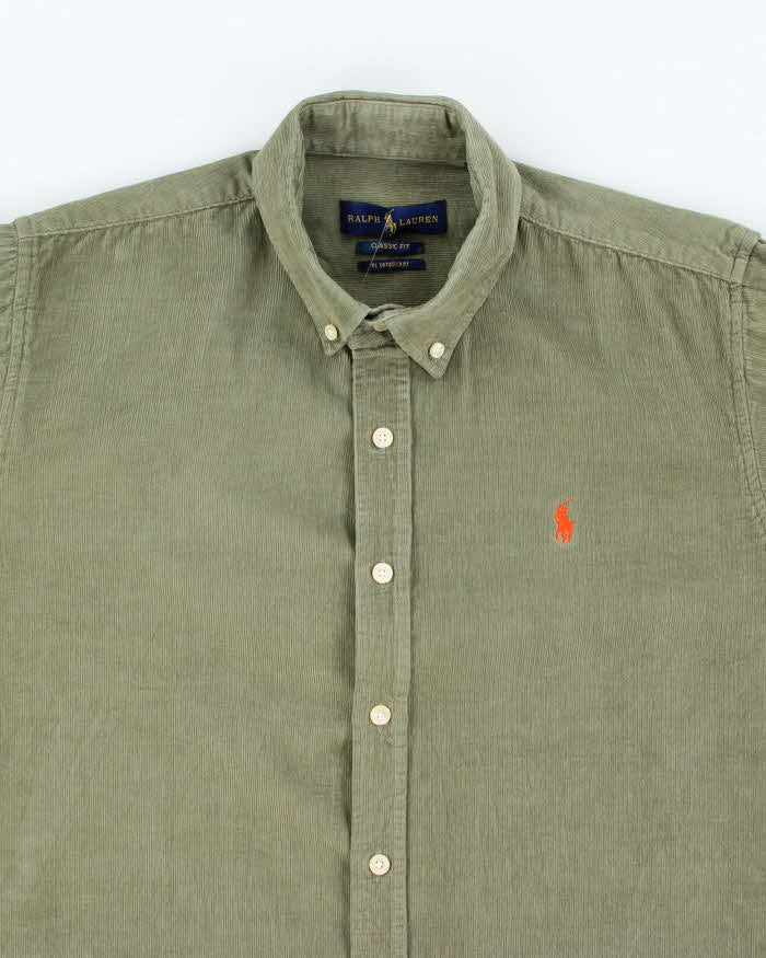 Vintage Ralph Lauren Corduroy Shirt - L