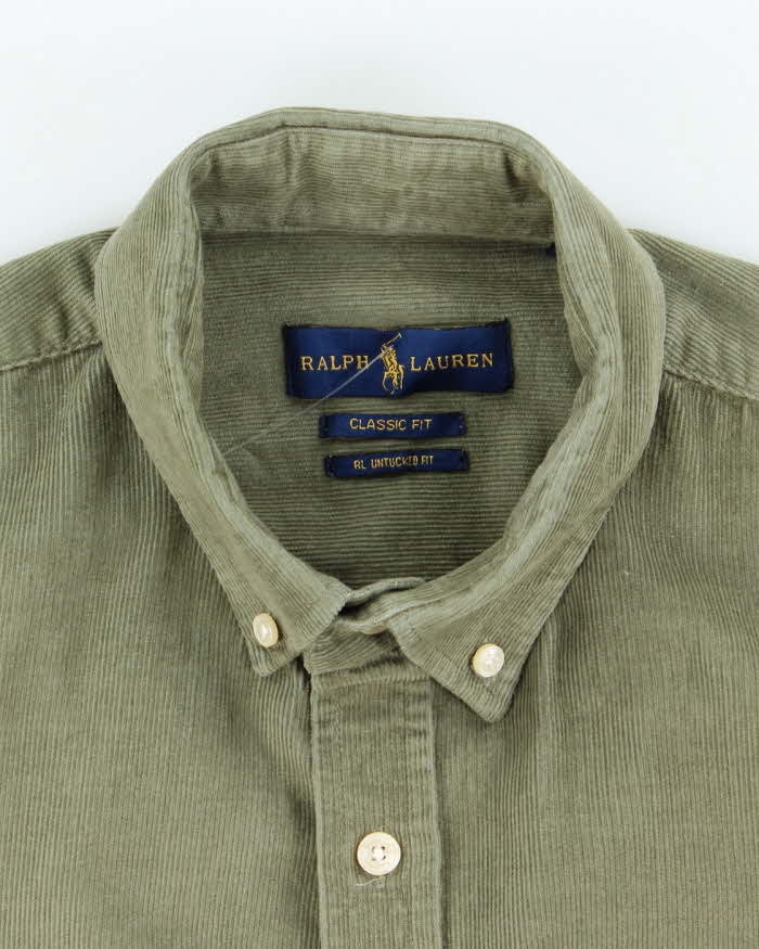Vintage Ralph Lauren Corduroy Shirt - L