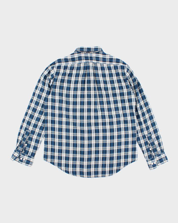 Ralph Lauren Slim Fit Blue Plaid Shirt - XL