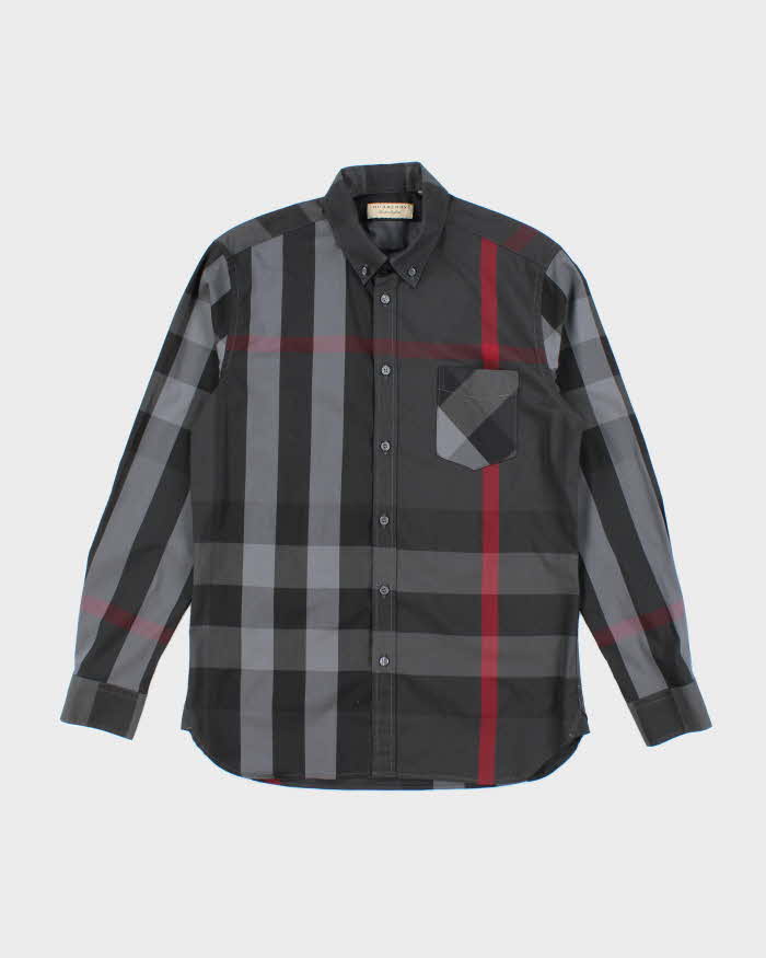 Vintage Burberry Long Sleeve Shirt - M