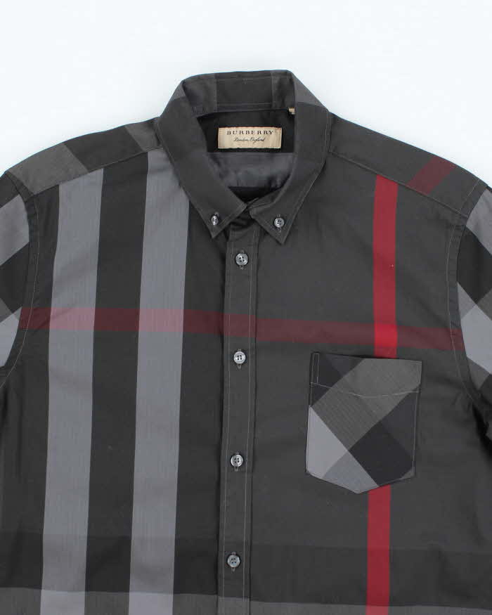 Vintage Burberry Long Sleeve Shirt - M