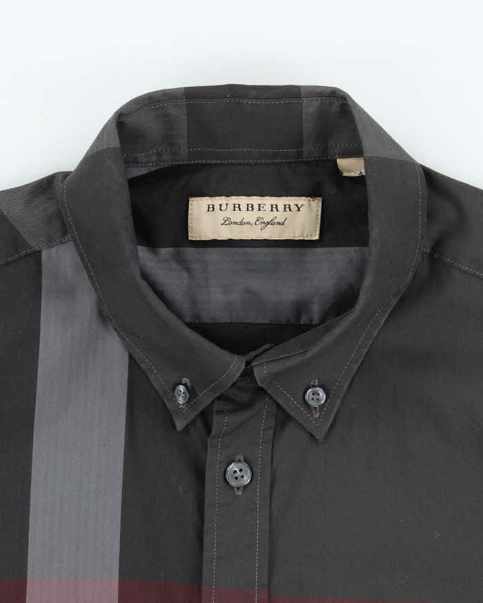 Vintage Burberry Long Sleeve Shirt - M