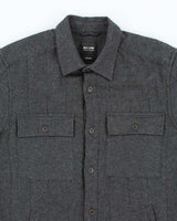 Men's Only &amp; Sons Grey Button Up Lined Over Shirt - M