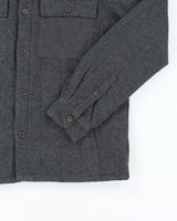 Men's Only &amp; Sons Grey Button Up Lined Over Shirt - M