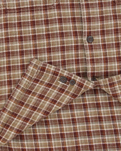 Patagonia Brown Plaid 100% Cotton Work Shirt - M