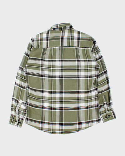 Burberry Green Plaid 100% Work Shirt - M