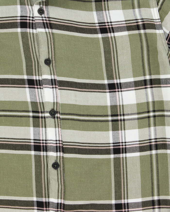Burberry Green Plaid 100% Work Shirt - M