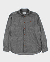 Carhartt Grey 100% Cotton Work Shirt - M