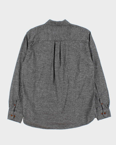 Carhartt Grey 100% Cotton Work Shirt - M