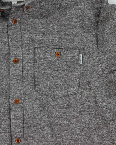 Carhartt Grey 100% Cotton Work Shirt - M