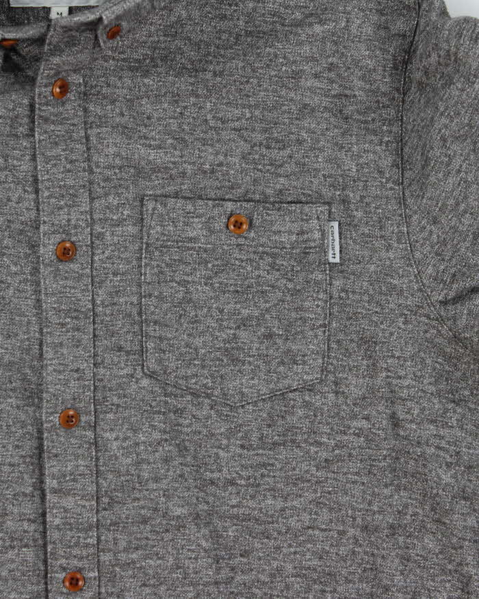 Carhartt Grey 100% Cotton Work Shirt - M