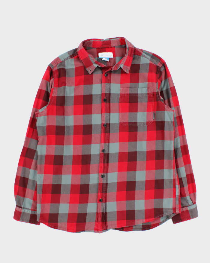 Vintage Columbia Lightweight Flannel Shirt - L