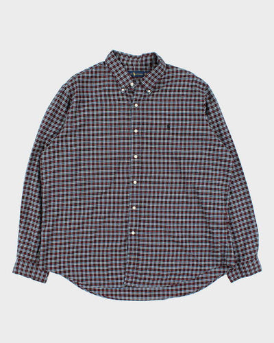 Vintage Ralph Lauren Long Sleeve Check Shirt - XXL
