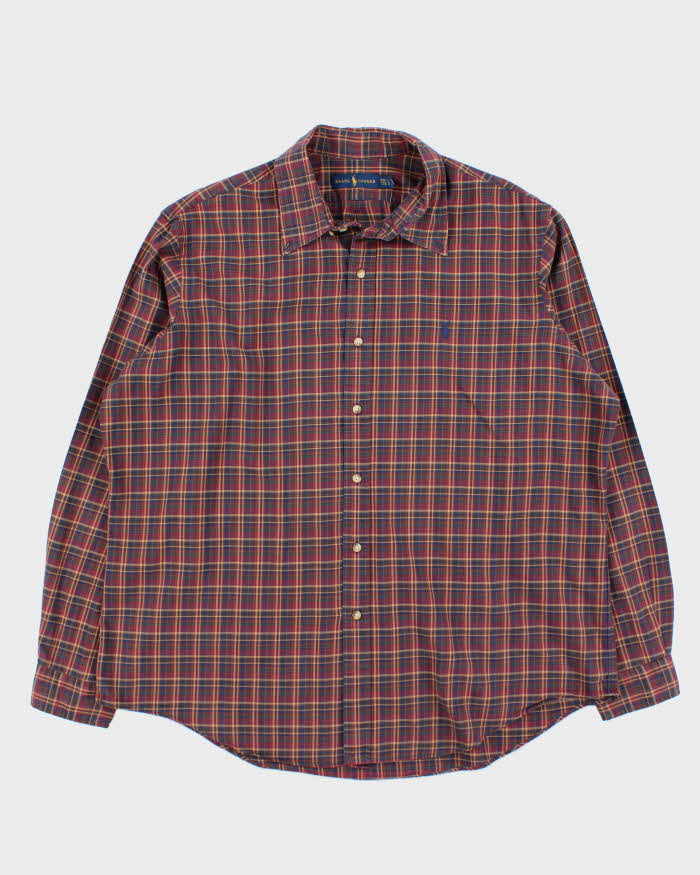 Vintage Ralph Lauren Long Sleeve Check Shirt - XXL